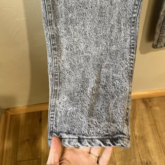 Vintage acid wash jeans 80s 90s Straight Leg Glacier Wash 32x30 stranger things - Picture 6 of 10